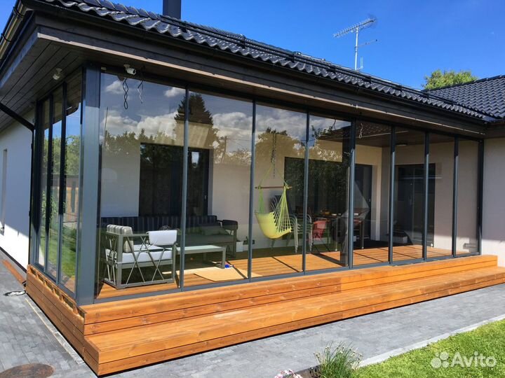 Профессиональное остекление террас