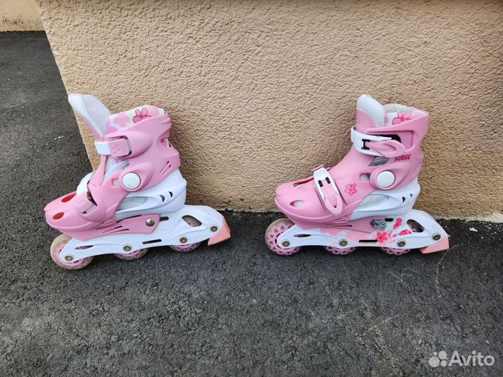 Роликовые коньки детские раздвижные (26-29)