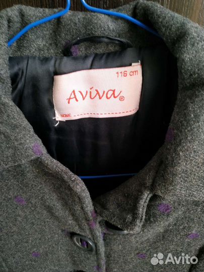 Пальто на девочку 116