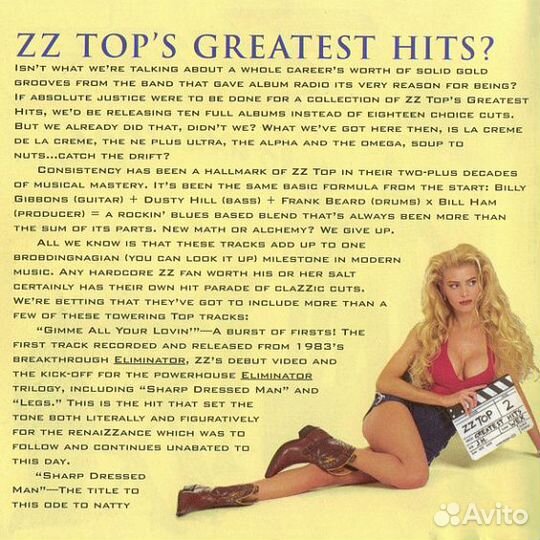 ZZ Top – Greatest Hits/CD Jewel Case/2 New Tracks