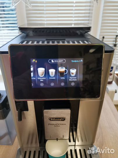 Кофемашина delonghi primadonna soul