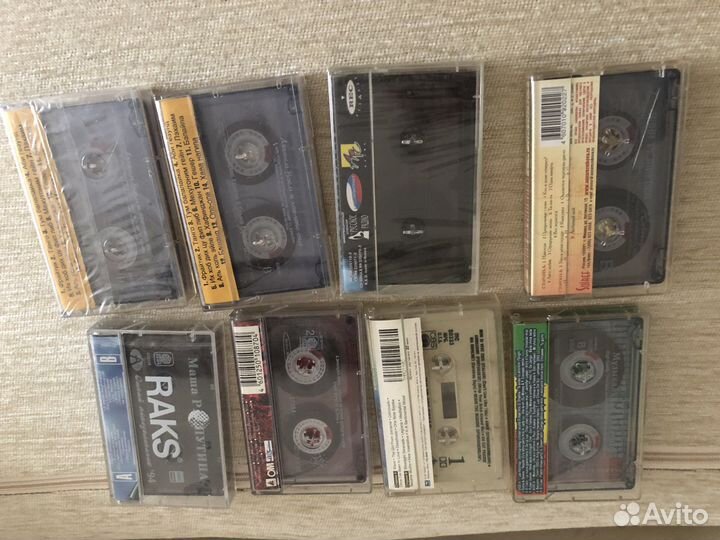 Аудио кассеты с записью