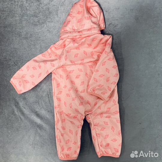 Комбинезон весна осень на флисе 62-68