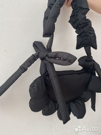 Сумка -цветок трансформер дутая с замком