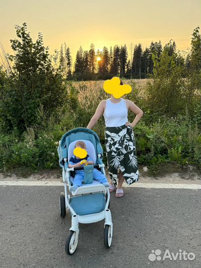 Коляска adamex luciano 2в1