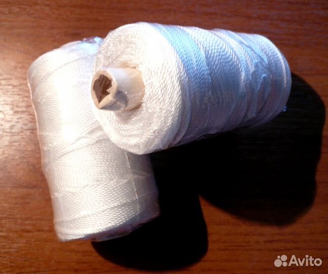 Нитки капроновые кручёные пап 187 текс х 3