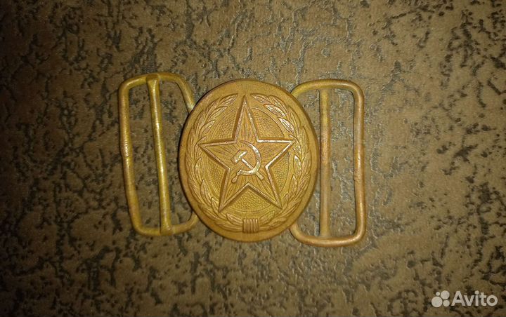 Бляха военного ремня СССР парадная