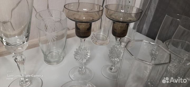 Фужеры,стаканы