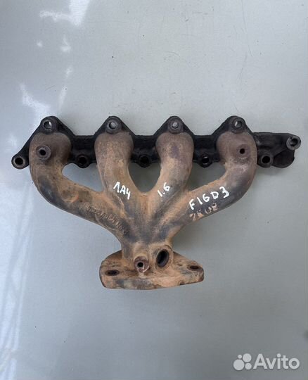 Коллектор выпускной Chevrolet Lacetti 1.6 F16D3