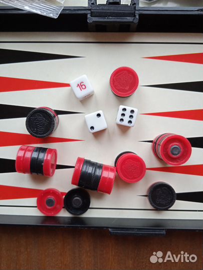 Шахматы шашки нарды Комплект