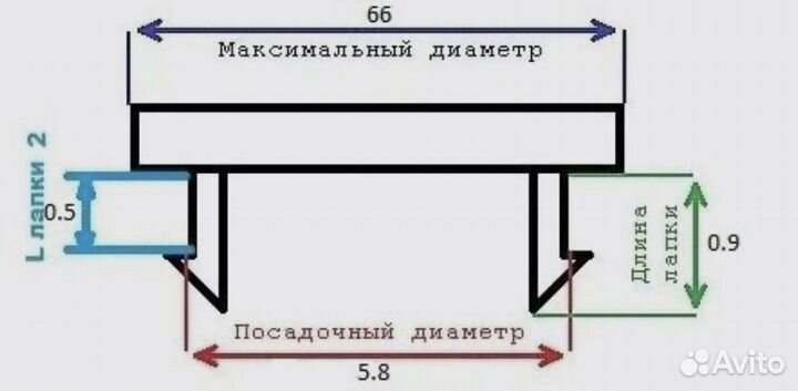 Колпачки (заглушки) для литых дисков N20