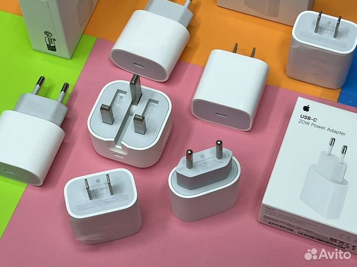 Блок быстрой зарядки 20Вт оригинал