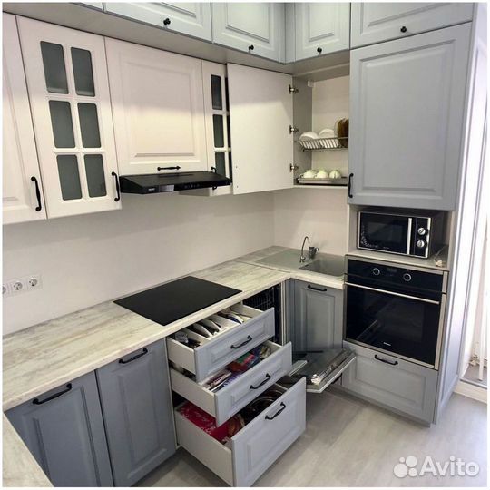 Кухня угловая под ключ