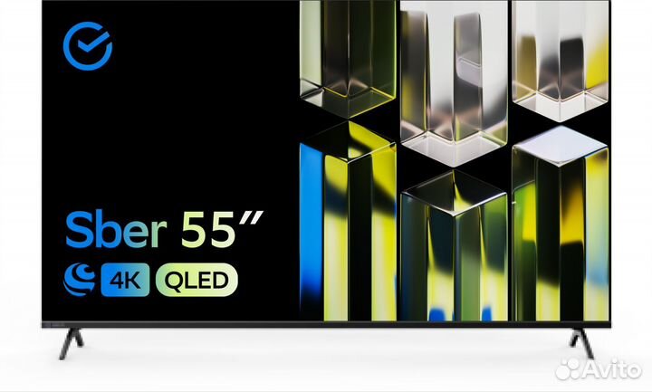 Телевизор sber 55 qled