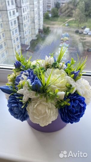 Букет из мыла