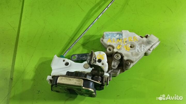 Замок двери задний правый для Nissan Almera N16