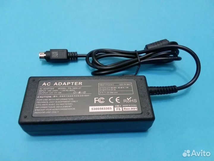 Блок питания 12V 4.2- 5A 4pin: тв 20LS01 H-LCD2001