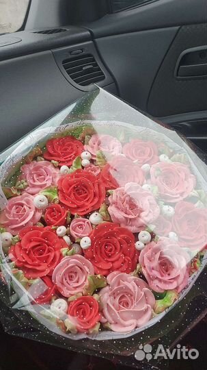 Букет из зефира