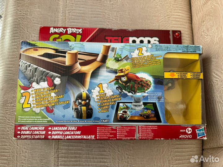 Игра Angry birds go telepods Hadbro