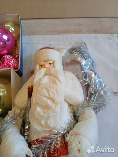 Елочные игрушки СССР одним лотом