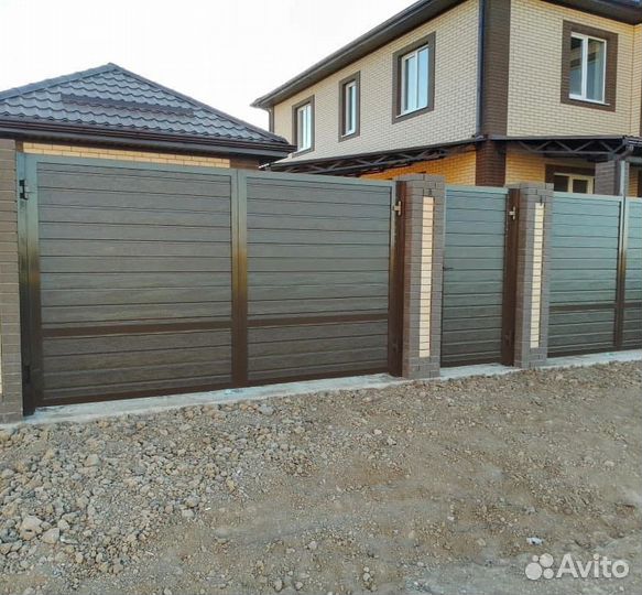 Распашные ворота 2500*2300