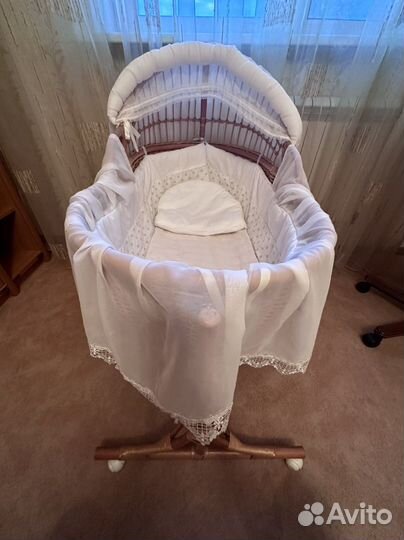 Люлька колыбель плетеная