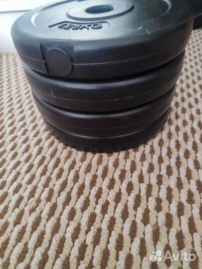 Гантели разборные