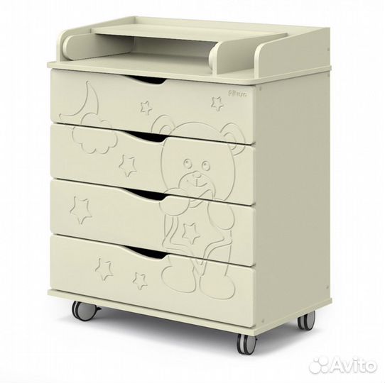 Пеленальный комод «Мишутка»