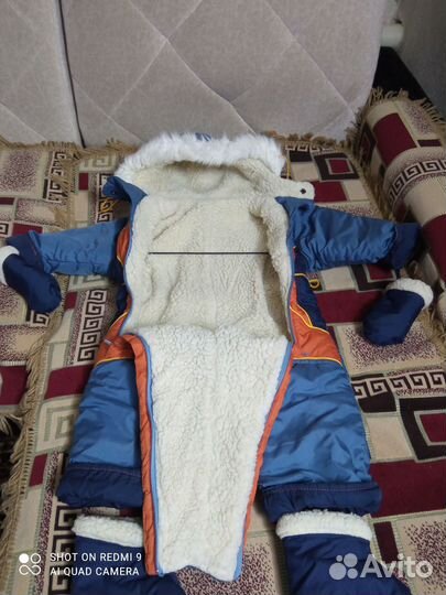 Зимний комбинезон для мальчика