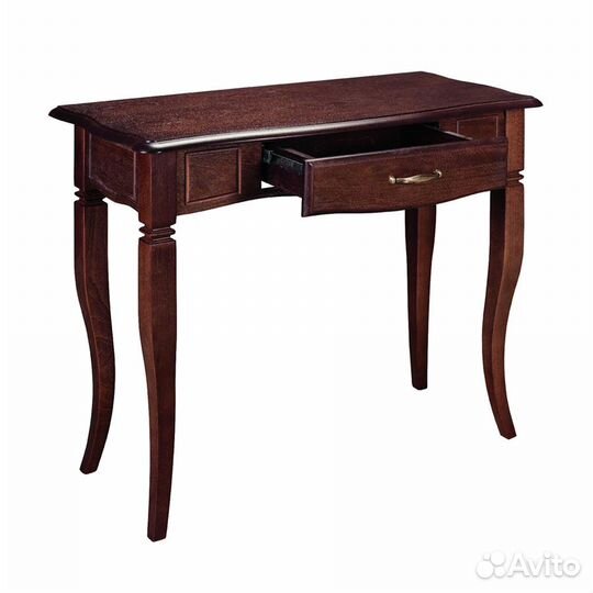 Стол Консольный 2 с ящиком (влк) шпон бука/лак