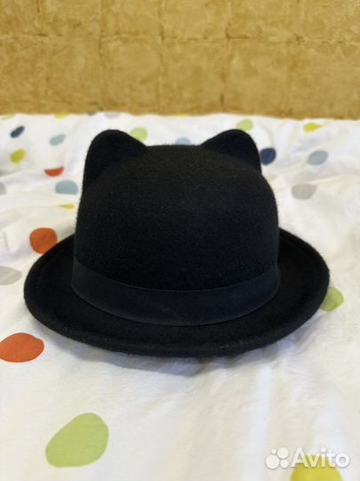 Шляпа детская с кошачьими ушами