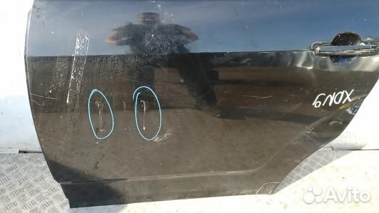 Дверь задняя левая toyota corolla verso 2 (XDN09FG01)