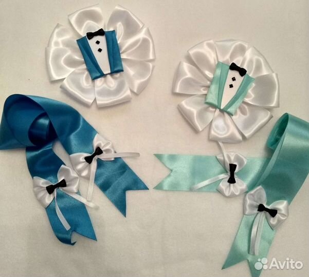 Банты на выписку из роддома