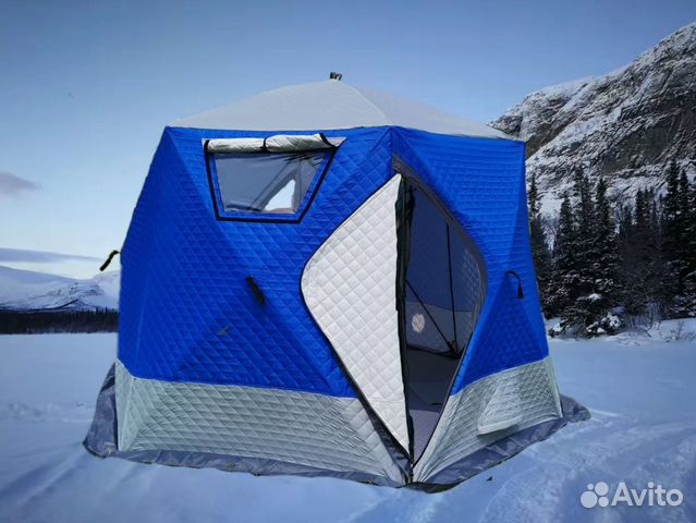 Зимняя палатка cube для зимней рыбалки