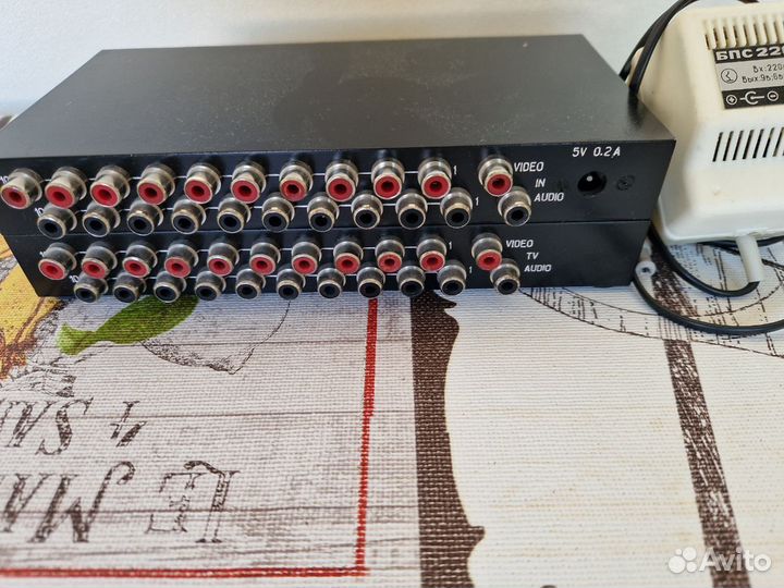 Аудио-видео коммутатор ampliton HQ VDC - 10 -1