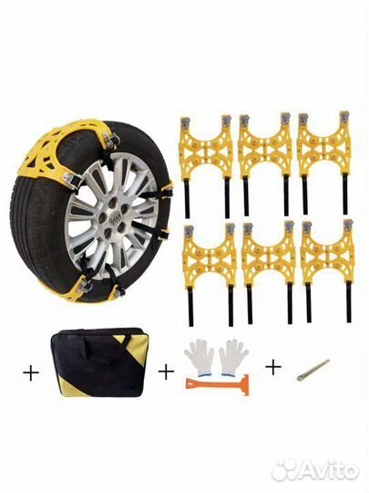 Автомобильная цепь противоскольжения