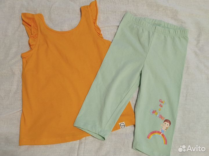 Пакет одежды на девочку 116