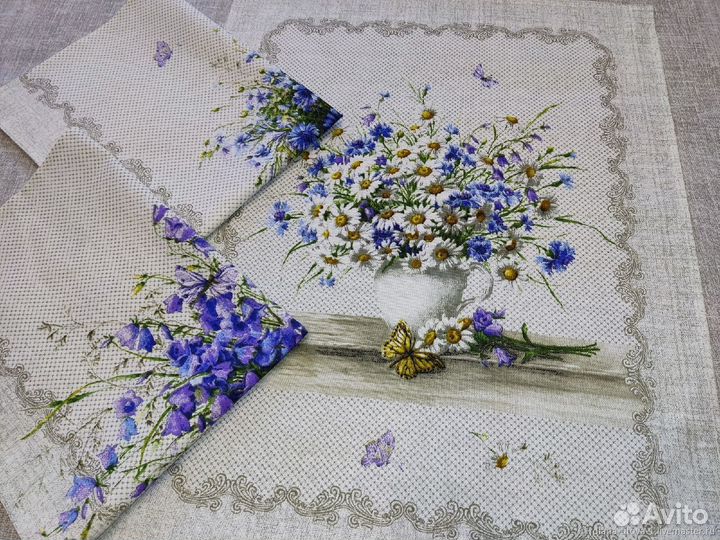 Набор кухонных полотенец 3 шт