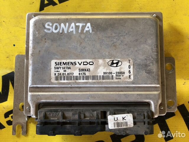 Эбу Hyundai Sonata