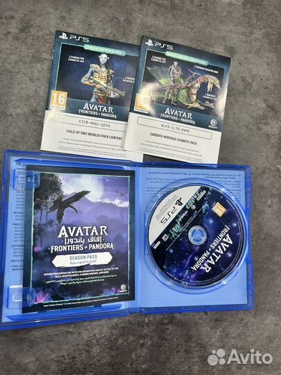 Avatar ps5 диск