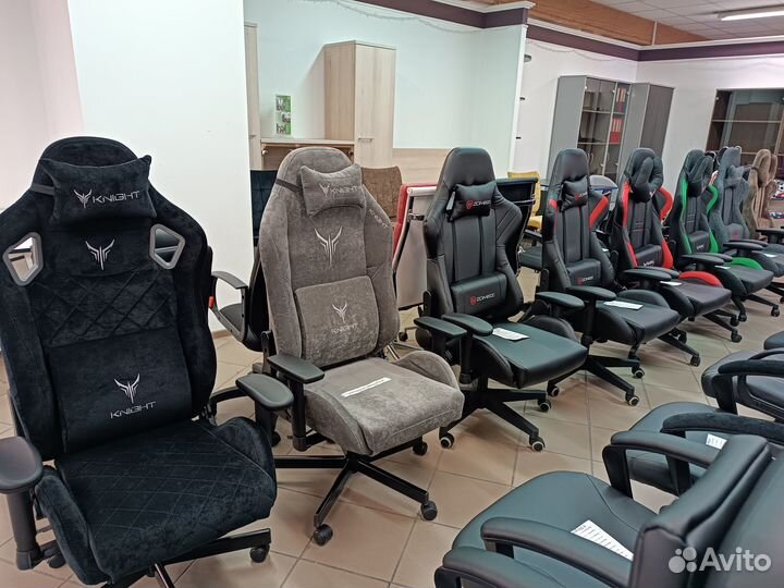Новые игровые кресла с гарантией