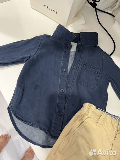 Рубашка и шорты для мальчика