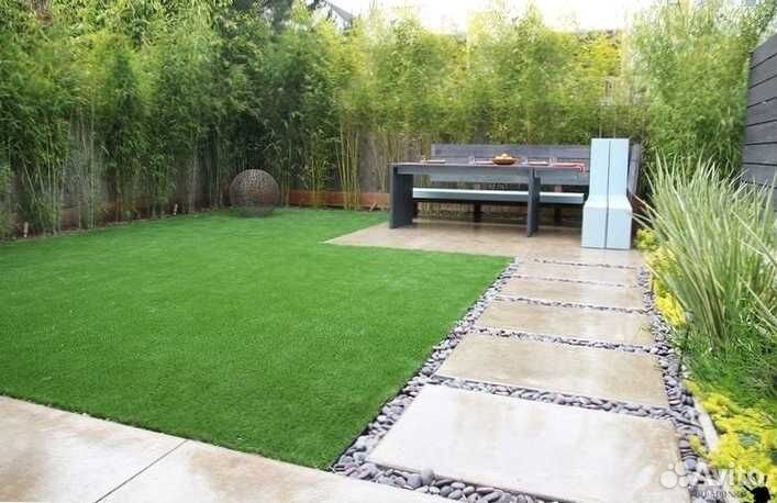 Рулонный газон, посевной газон