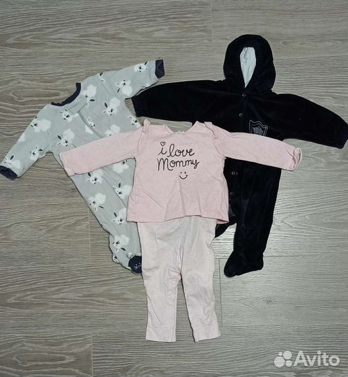 Летние вещи для девочки пакетом (17 вещей)