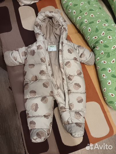 Комбинезон для новорожденного зима