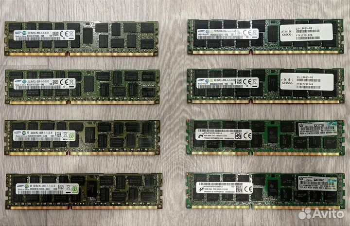 Оперативная память DDR3 ECC REG 8/16 gb 1600Mhz