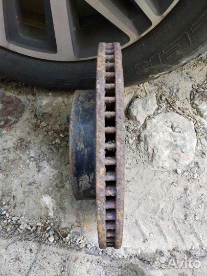 Диски тормозные передние.Комплект, Taiota Lexus