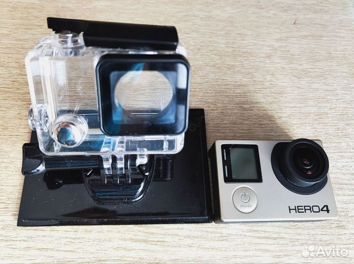 Экшн камера GoPro Hero 4 (silver)