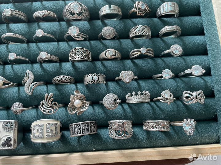 Серебряные кольца