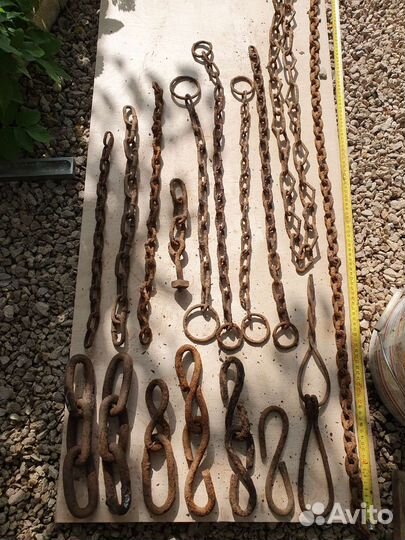 Цепи старые сцепки